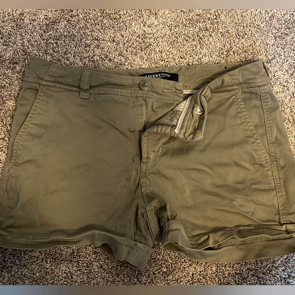 Liverpool Green Shorts